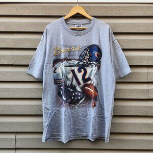 Vintage 1995 Chicago Bears NFL Team Lee Sport Equipment Tee Mens XL